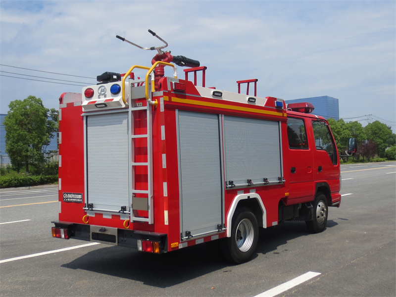 慶鈴(藍牌)泡沫消防車圖片